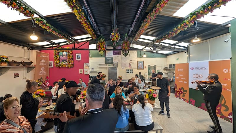 Fonda Margarita, en Coyoacán, Ciudad de México.