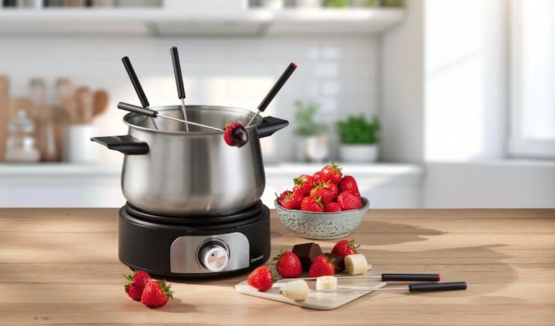 Largas filas en Lidl por esta fondue eléctrica: prepara desde queso hasta chocolate fundido por menos de 30 euros.