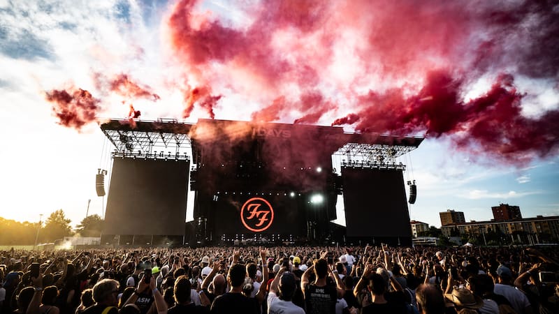 Foo Fighters en Argentina.