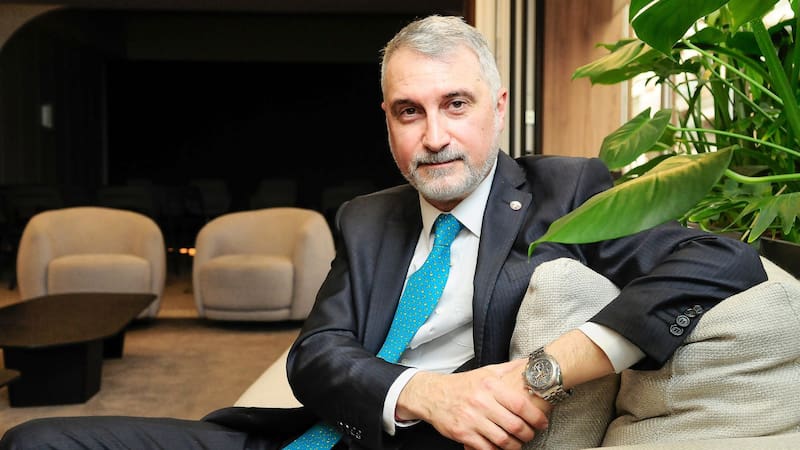 El director General de Fundación Temaikèn, en las oficinas de El Cronista.
