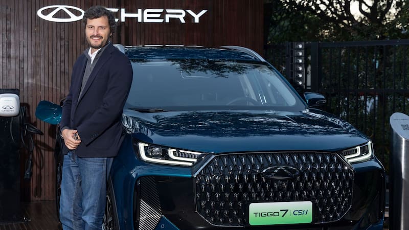 Martín Scrimaglia, gerente de Planificación y Producto de Chery Argentina