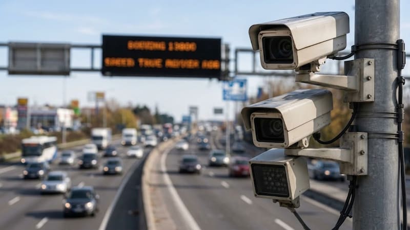 Las fotomultas se ubican en calles, avenidas, autopsitas y rutas.