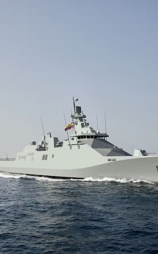 Arriba al país el primer barco de combate nacional: se posiciona como el más fuerte de América latina con tecnología militar de última generación