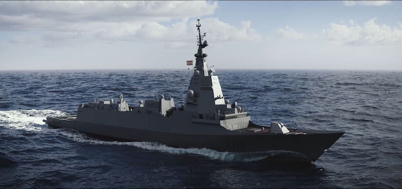 Las fragatas F-110 incorporarán capacidades avanzadas en guerra antiaérea y antisubmarina dentro del plan de modernización naval.