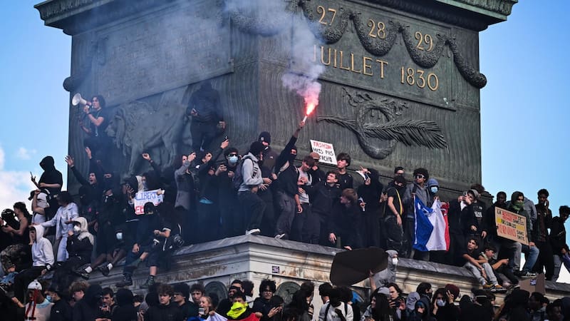 Crisis estudiantil en Francia.