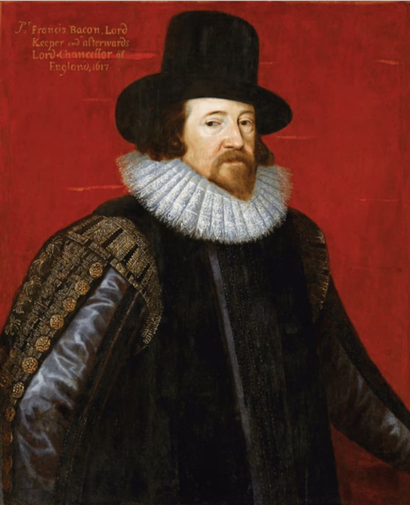 Francis Bacon, primer barón de Verulamium, primer vizconde de Saint Albans y canciller de Inglaterra fue un filósofo, político, abogado y escritor inglés