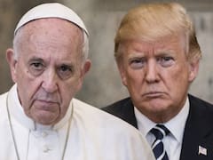 Cuando el Papa Francisco se enfrentó a Donald Trump, dejó una frase contundente: “No es cristiano”
