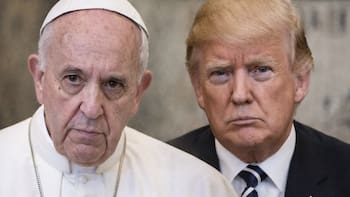 Cuando el Papa Francisco se enfrentó a Donald Trump, dejó una frase contundente: “No es cristiano”