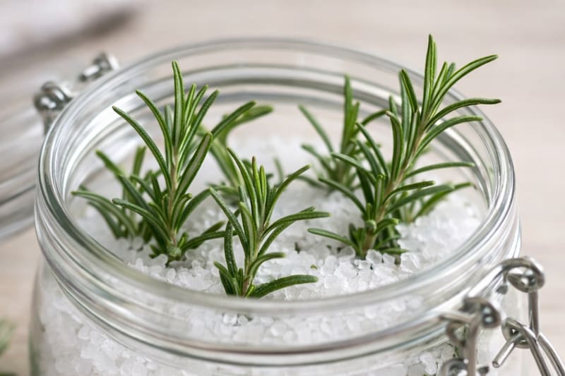 Este truco casero con romero y sal gruesa ayuda a mejorar el ambiente interior y reducir el olor a humedad en espacios pequeños. Imagen: archivo.