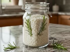 Es tendencia | Para qué sirve colocar arroz con romero en un frasco dentro de la casa y por qué todos lo recomiendan
