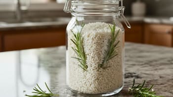 Es tendencia | Para qué sirve colocar arroz con romero en un frasco dentro de la casa y por qué todos lo recomiendan