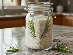Es tendencia | Para qué sirve poner arroz con romero en un frasco dentro de la casa y por qué es recomendado