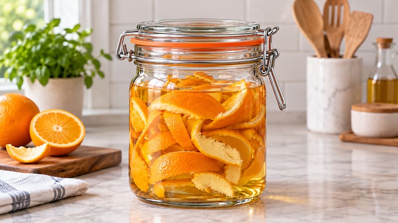 El poder aromático de la naranja.