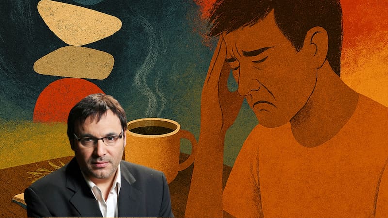 Rolón, psicólogo: “Intentar vivir de un modo sano implica poder soportar la idea de que todo no se puede”.Foto (IA)