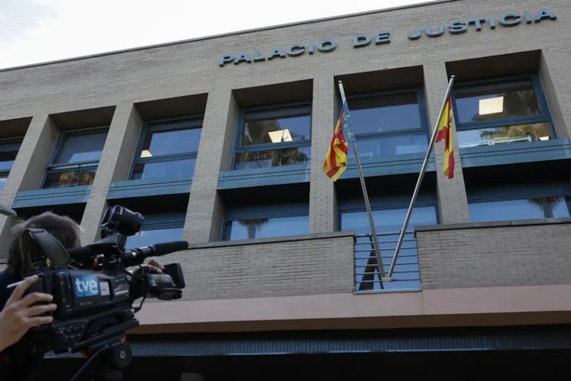 Fachada del Tribunal Superior de Justicia de la Comunidad Valenciana