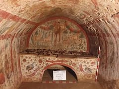 Descubrimiento sin igual: arqueólogos encuentran un fresco de Jesús en una tumba del siglo III d.C