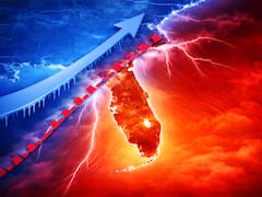 Bomba de frío: Florida sufrirá las temperaturas más bajas del año este fin de semana y llegarían hasta tormentas de fuego