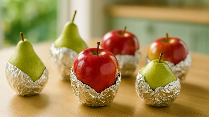 Envolver frutas en papel aluminio: para qué sirve y por qué lo recomiendan. Foto (Archivo)