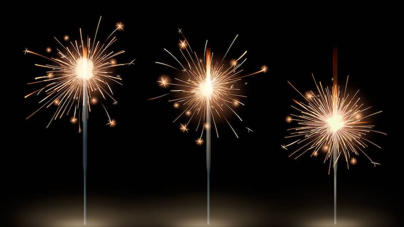 Multas por usar cohetes