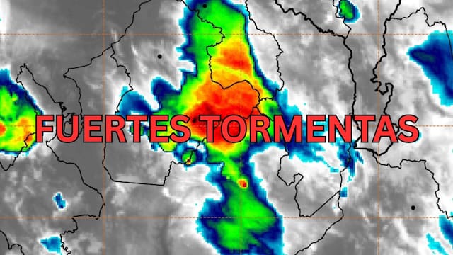Se aproxima el diluvio del año durante las próximas 48 horas: tormentas, granizo y fuertes ráfagas de viento en varias zonas del país