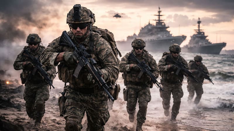 Latinoamérica rearma sus ejércitos: la nueva potencia que pisa fuerte y despliega cientos de buques de guerra capaces de disputar el poder en los mares.