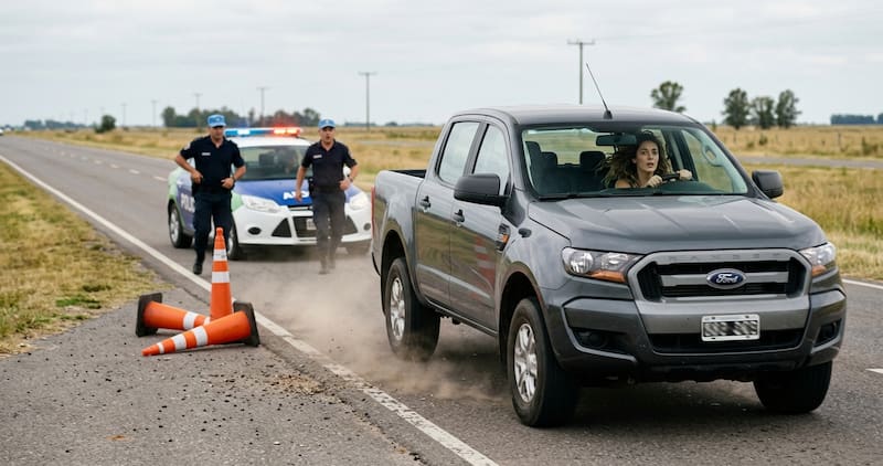 Por orden de la Ley de Tránsito 13.927, retendrán al conductor que intente fugarse después de un accidente o de cometer una infracción en la Provincia.