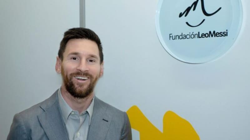 Lionel Messi colaboró en distintos proyectos solidarios a través de su Fundación.