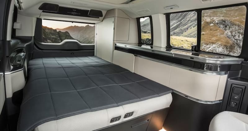La furgoneta camper de Mercedes-Benz es una de las mejores: esta van resalta por su comodidad y excelente equipamiento. (Fuente: Mercedes-Benz).