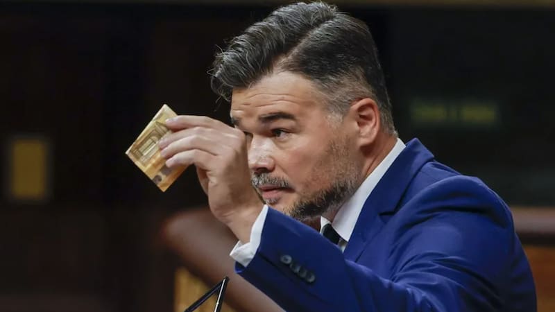 Portavoz de Esquerra Republicana de Catalunya (ERC) en el Congreso, Gabriel Rufián.