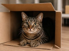 Carlos Gutiérrez, veterinario: “El mejor juguete para un gato es una caja de cartón” y tiene un motivo