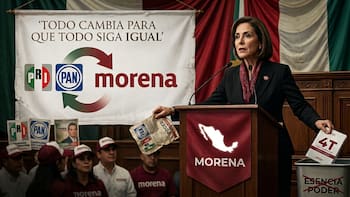 De adversarios a candidatos: Morena adopta el manual de propaganda masiva y recicla al ‘PRIAN’ para 2027