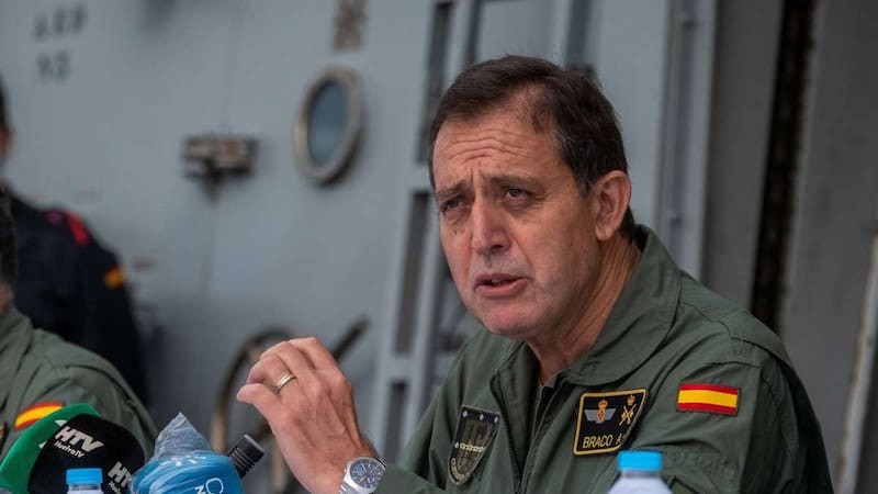 El JEMA, general Francisco Braco, confirmó la llegada de los nuevos Eurofighter y otros proyectos de modernización militar.