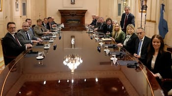 Javier Milei recibió a Georgieva y se reunió con todo el Gabinete