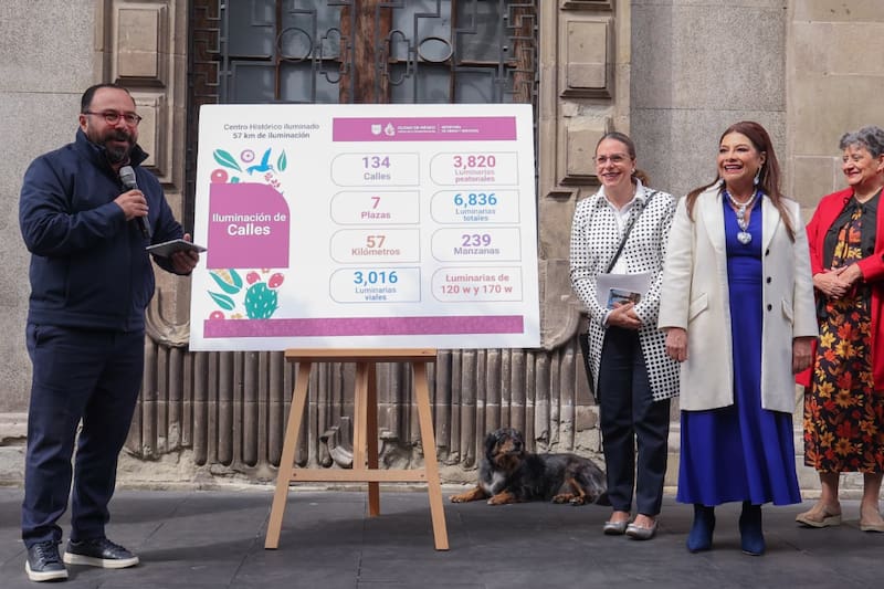 “La Ciudad de México avanza en el reordenamiento del espacio público”.