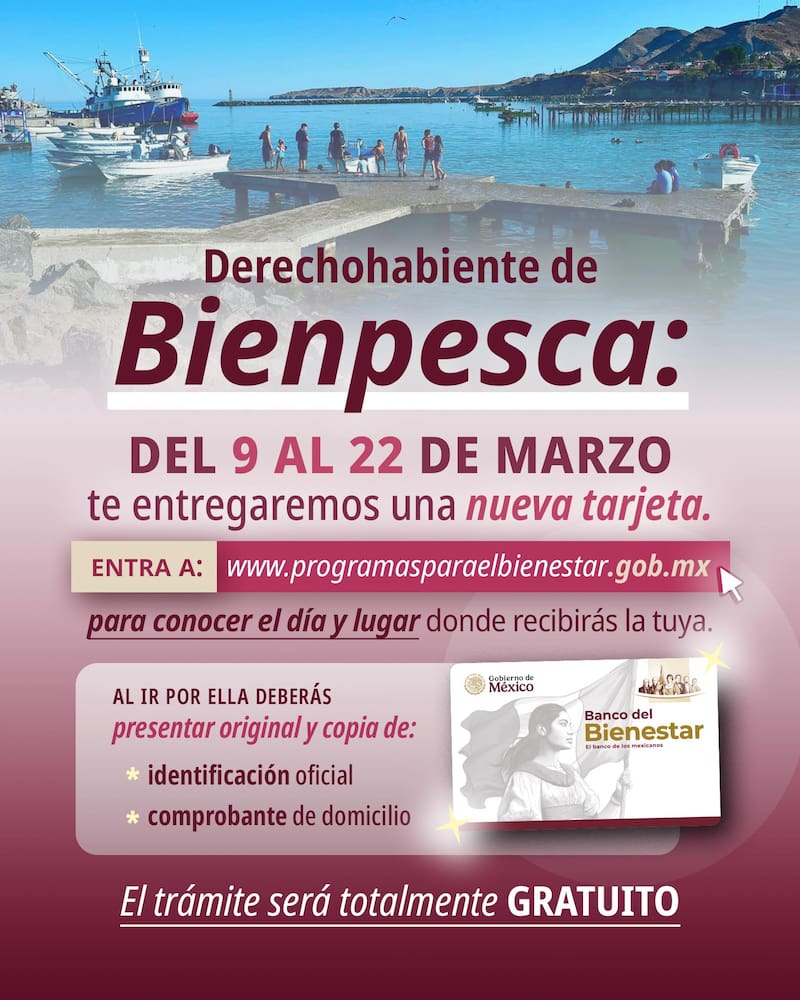 Las autoridades habilitaron una plataforma oficial para que cada beneficiario consulte la sede, fecha y horario en que deberá acudir para recoger su nueva tarjeta.