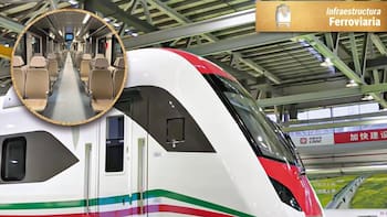 Así serán los trenes de alta velocidad que México construirá para la ruta AIFA-Pachuca: comenzarán a operar en septiembre