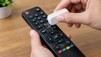 Frotar una goma de borrar en un control remoto: para qué sirve y por qué lo recomiendan