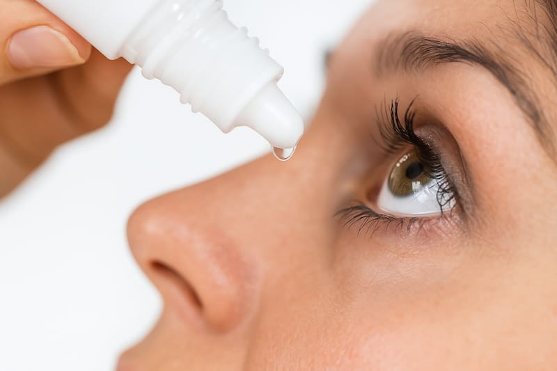 BRYTLY is approved for adults and children aged 12 and older to relieve eye redness caused by minor irritations. Illustrative image.