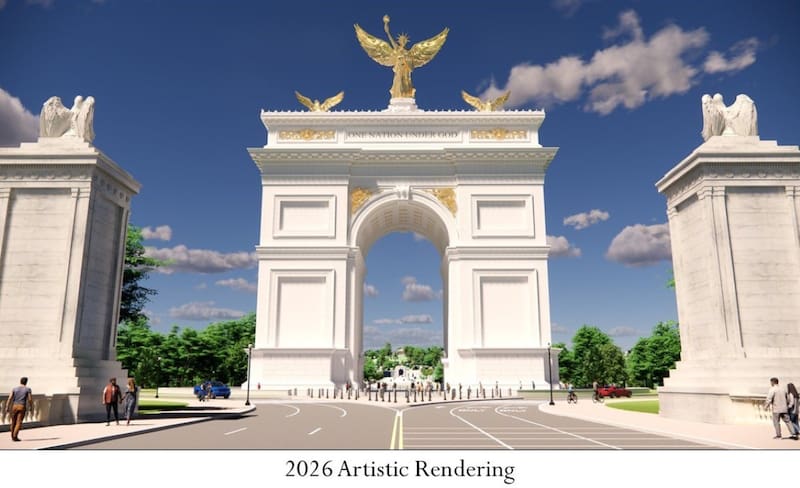 La obra forma parte de los proyectos con los que Trump busca dejar una marca arquitectónica en Washington durante su segundo mandato.