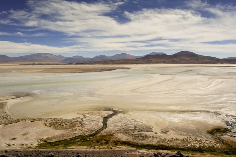 Gran Lago Salado de Utah.