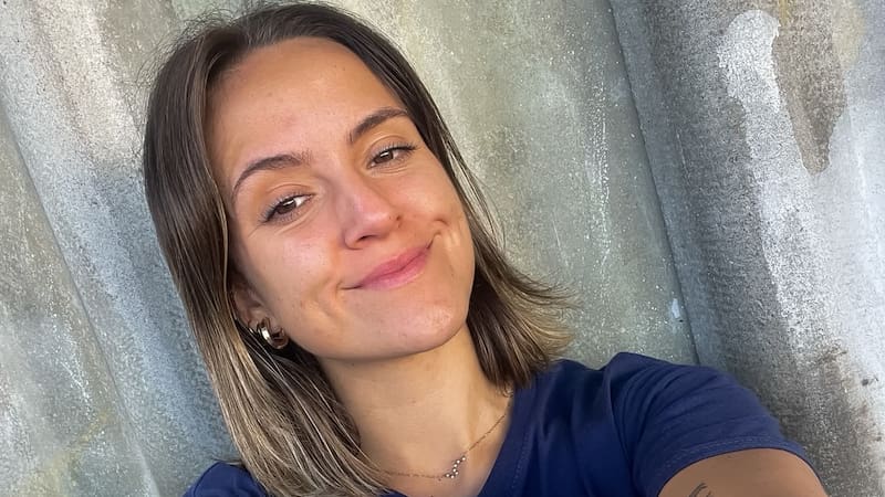 Grisel, argentina que trabaja como operaria en España.