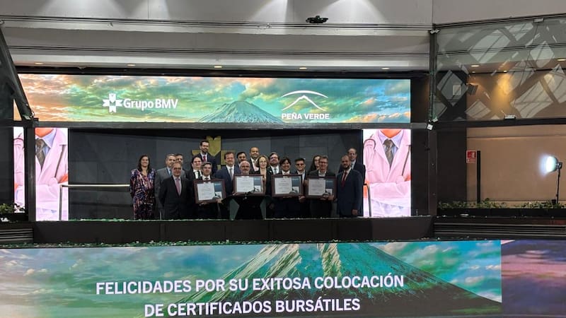 Peña Verde en la BMV.