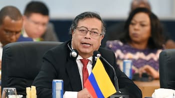 Gustavo Petro llegó a Nueva York para asumir la presidencia del Consejo de Seguridad de la ONU