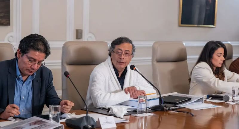 Las declaraciones de Gustavo Petro se realizaron durante el último Consejo de Ministros (Fuente: Presidencia de la República).