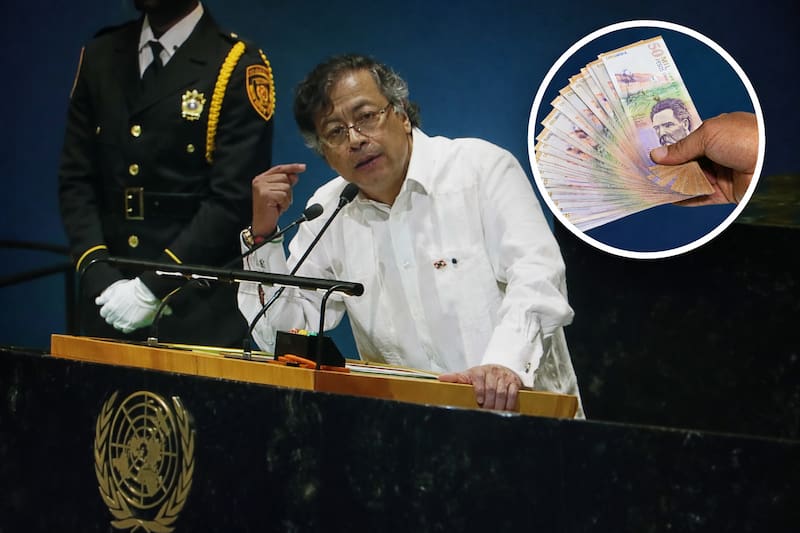 Presidente Petro llama a defender el salario mínimo y agita las elecciones.
