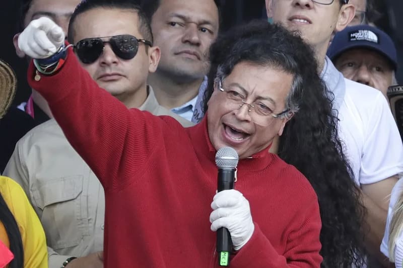 Gustavo Petro negó vínculos entre organismos de seguridad y disidencias FARC y responsabilizó a la CIA. (Imagen: Archivo).