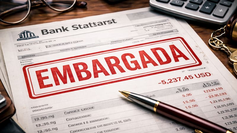 Las entidades financieras tienen la facultad de proceder al bloqueo de cuentas bancarias. ¿En qué casos?