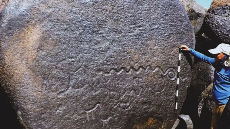 Descubrimiento arqueológico del milenio: encuentran la obra de arte más antigua de la humanidad (Fuente: Universidad de cambridge).