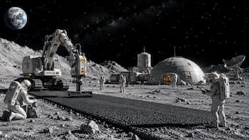 Hallazgo del siglo | Científicos descubren cómo construir carreteras y edificios en la Luna