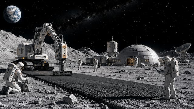 Hallazgo del siglo | Científicos descubren cómo construir carreteras y edificios en la Luna